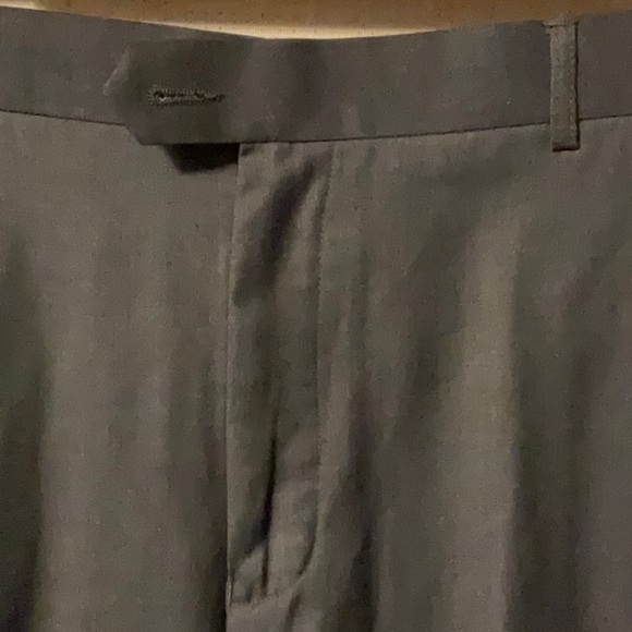 Elegant Men's Charcoal Dress Pants - Picture 2 of 5